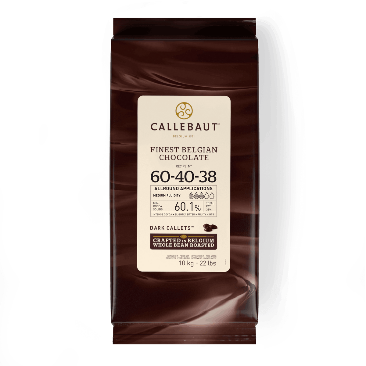 Barry Callebaut 60-40-38NV-595 Intense Callets 10KG
