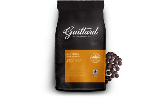 Guittard 64% L'Etoile du Nord Semisweet Chocolate Wafers 25lb